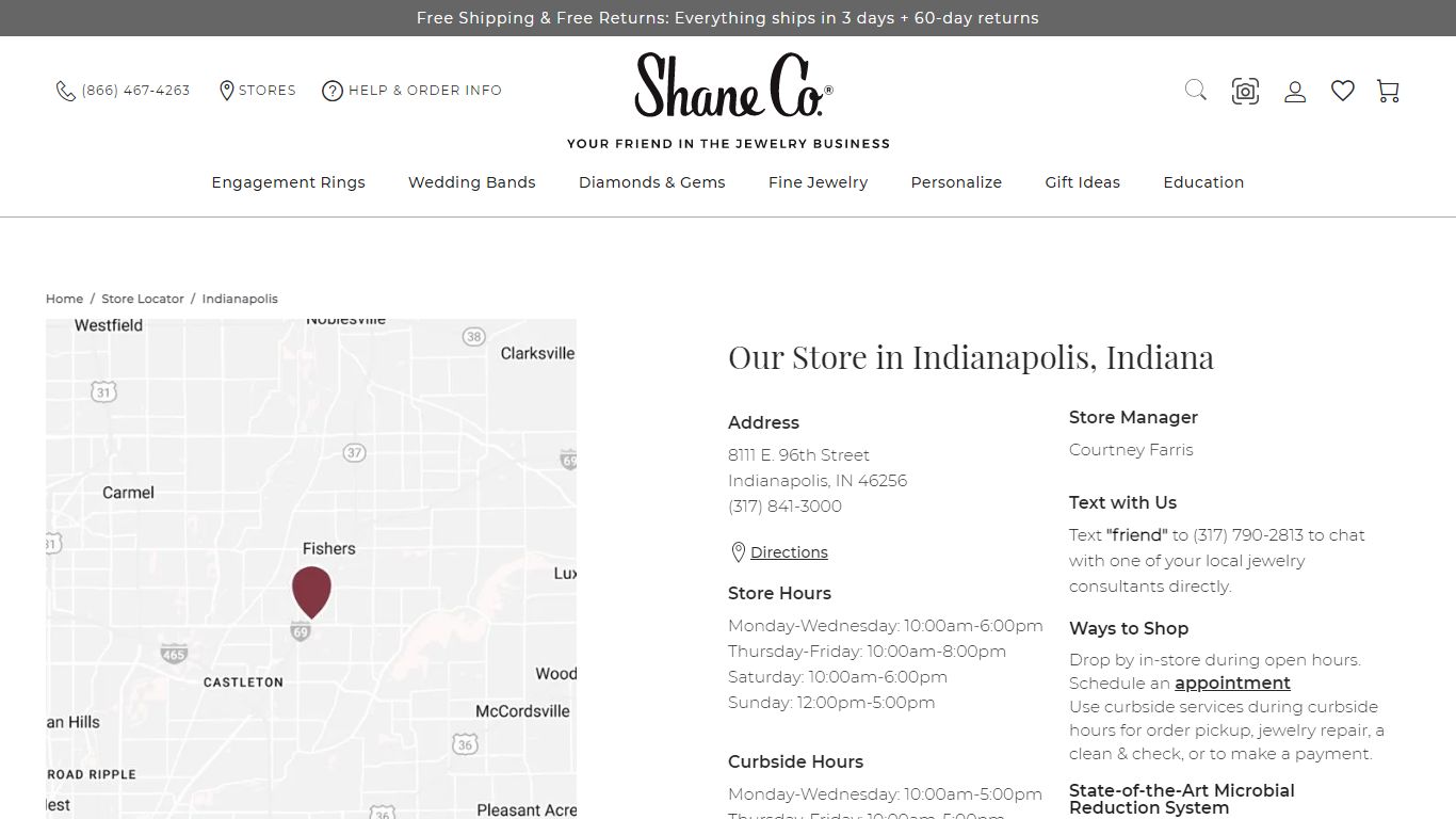 Indianapolis, IN Jewelry Store | Jeweler Near Me | Shane Co.