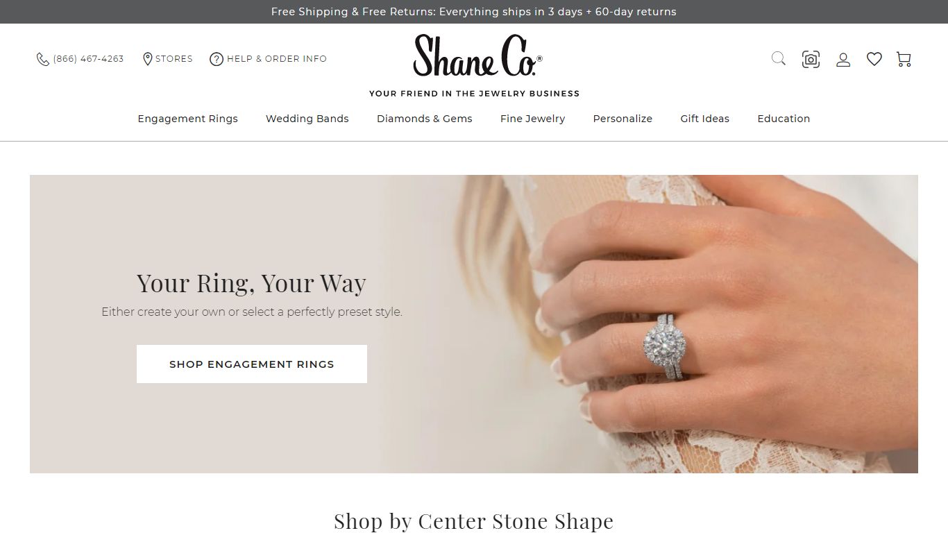 Indianapolis, IN Jewelry Store | Jeweler Near Me | Shane Co.
